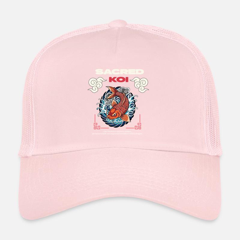 Sacred Koi Casquette trucker 