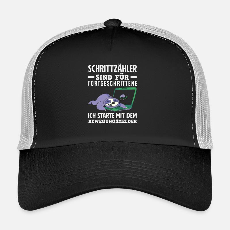 Pedometer? I use the motion detector Trucker Cap