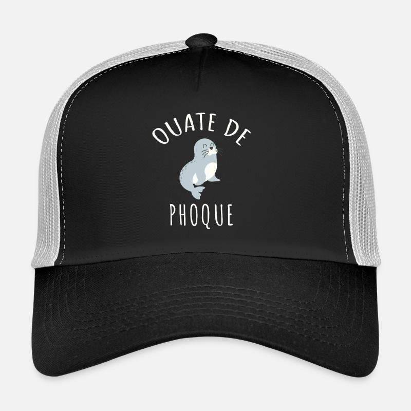 Ouate de Phoque Humour Français Jeu de Mots Rigolo Casquette trucker 