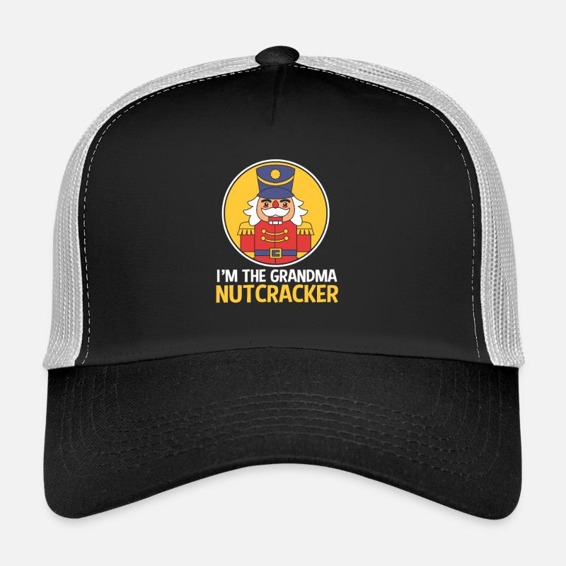 Weihnachten Nussknacker Oma Großmutter Omi Trucker Cap