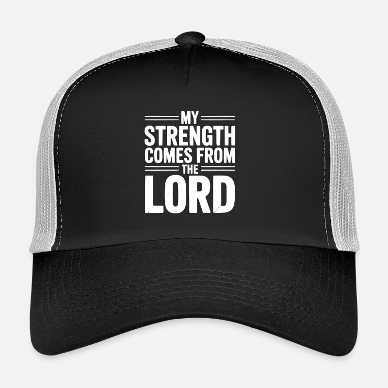 Ma force du Seigneur Casquette trucker 