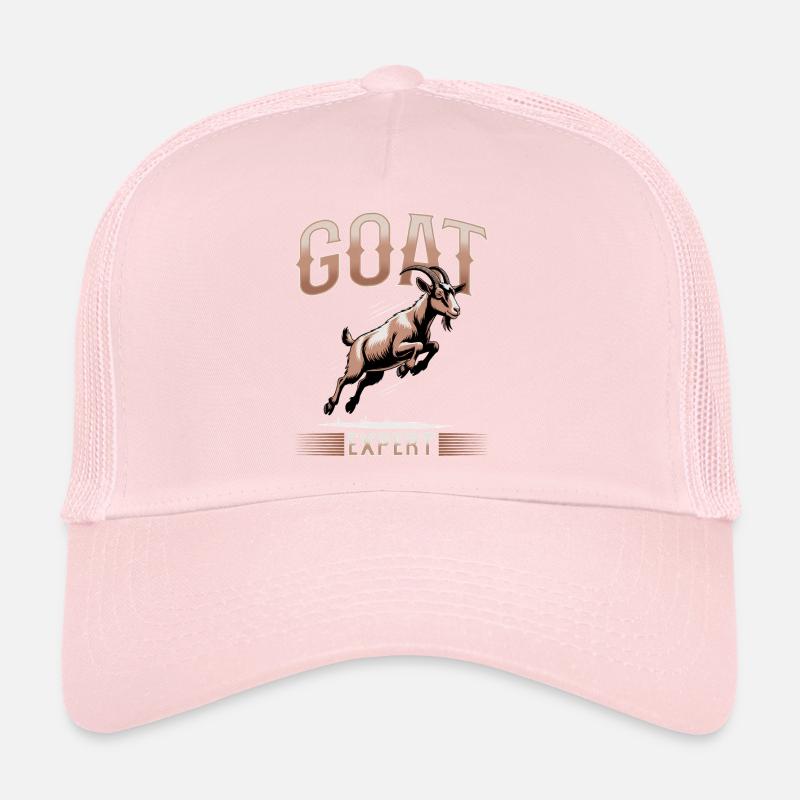 Drôle d’animal de la ferme chèvre Casquette trucker 