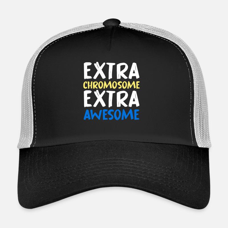 Chromosome supplémentaire extra génial Casquette trucker 