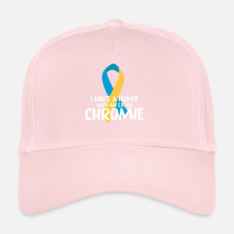 Conception du ruban Chromie Casquette trucker 