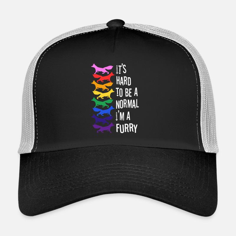 It's Hard To Be A Normal I'm A Furry Trucker Cap