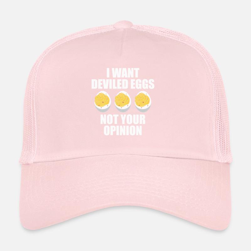 stuffed eggs Trucker Cap