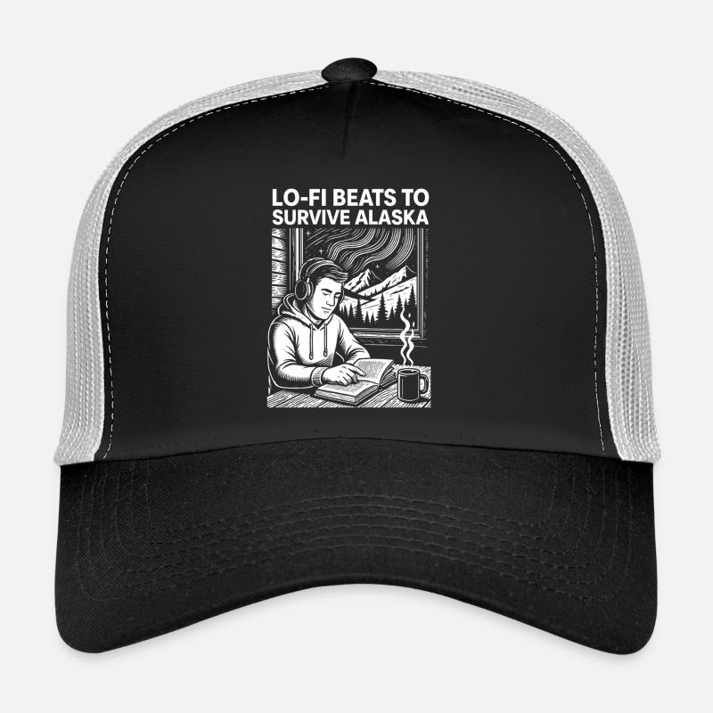 Le lo-fi bat l’Alaska Studio Casquette trucker 