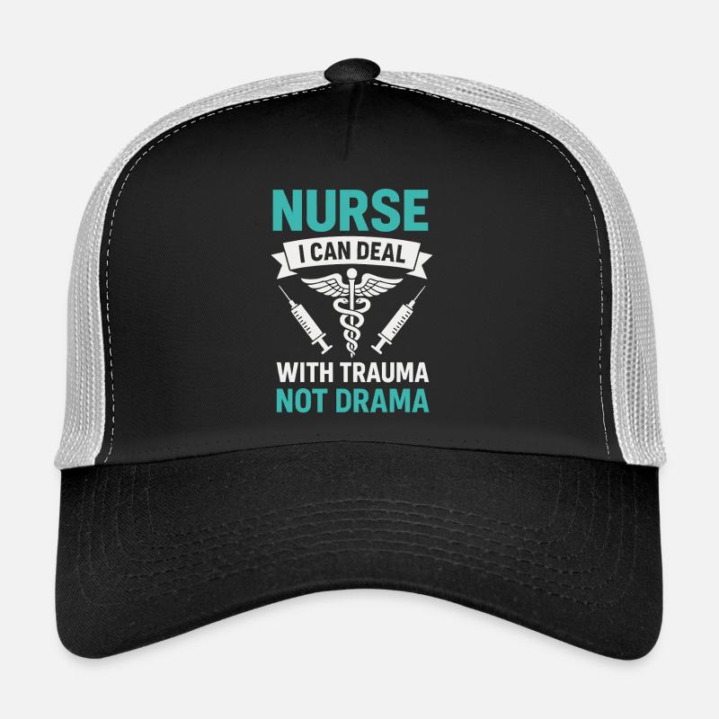 Krankenschwester: Trauma Statt Drama Trucker Cap