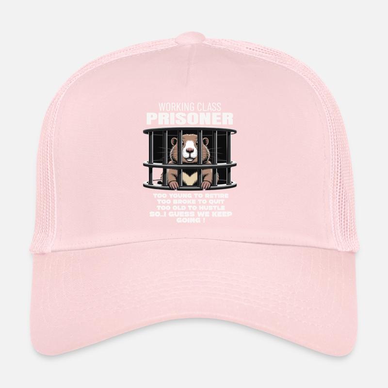 Lundi Trapped Work Drôle Tenue De Travail Casquette trucker 
