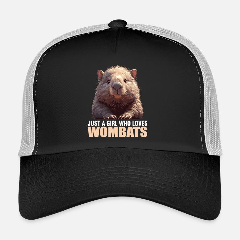 Wombats Wombat - Trucker Cap - Schwarz/Steingrau