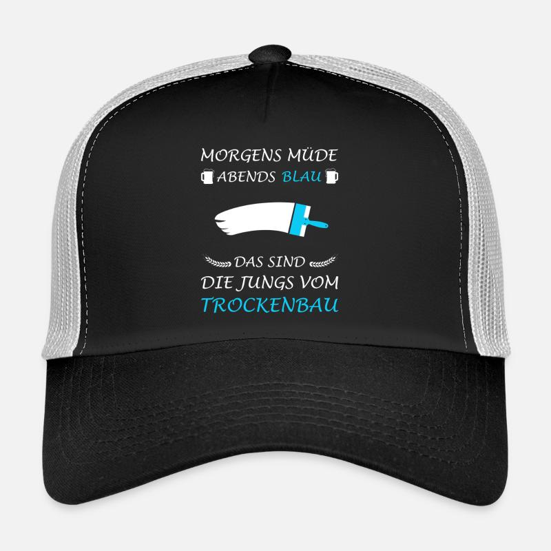 Cloisons sèches Cloisons sèches Poseur de cloisons sèches Dire Casquette trucker 