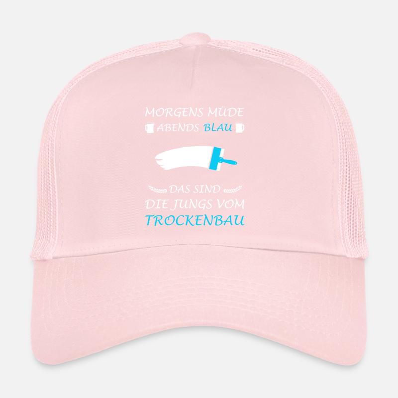Cloisons sèches Cloisons sèches Poseur de cloisons sèches Dire Casquette trucker 