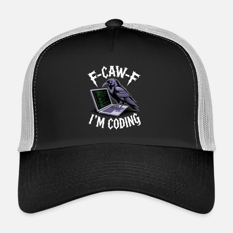 F-Caw-F Je code Casquette trucker 