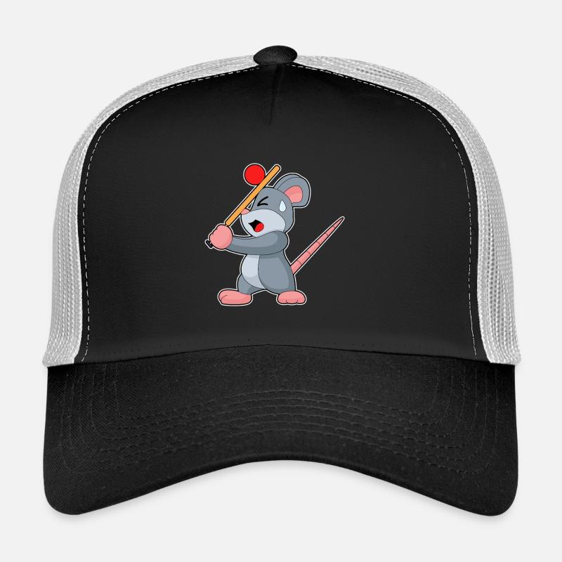 Souris Cricket Battes de cricket Casquette trucker 