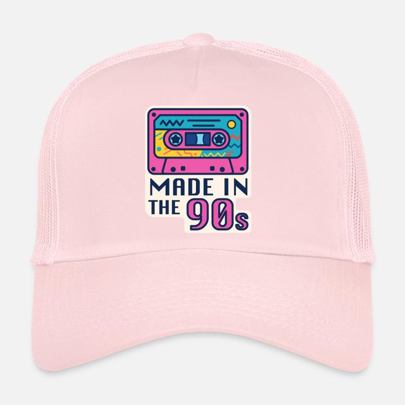 Kassette 90er Nostalgie Design Trucker Cap