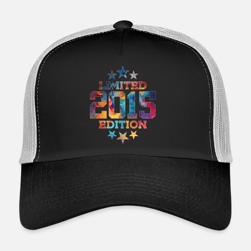 LIMITED EDITION 2015 11. GEBURTSTAG - Trucker Cap - Schwarz/Steingrau