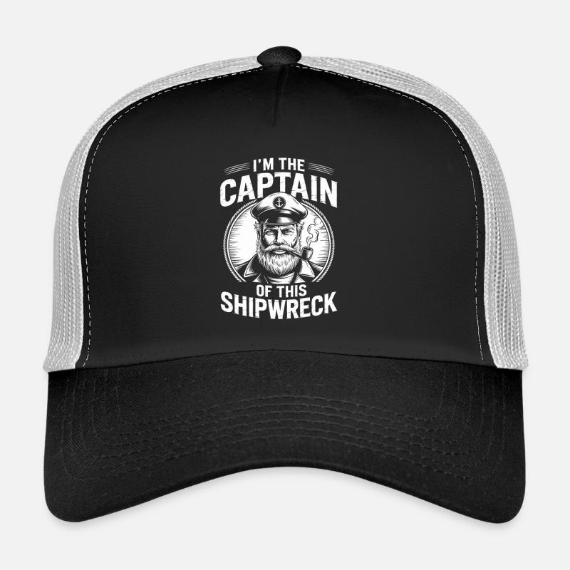 Capitaine de l’épave Casquette trucker 