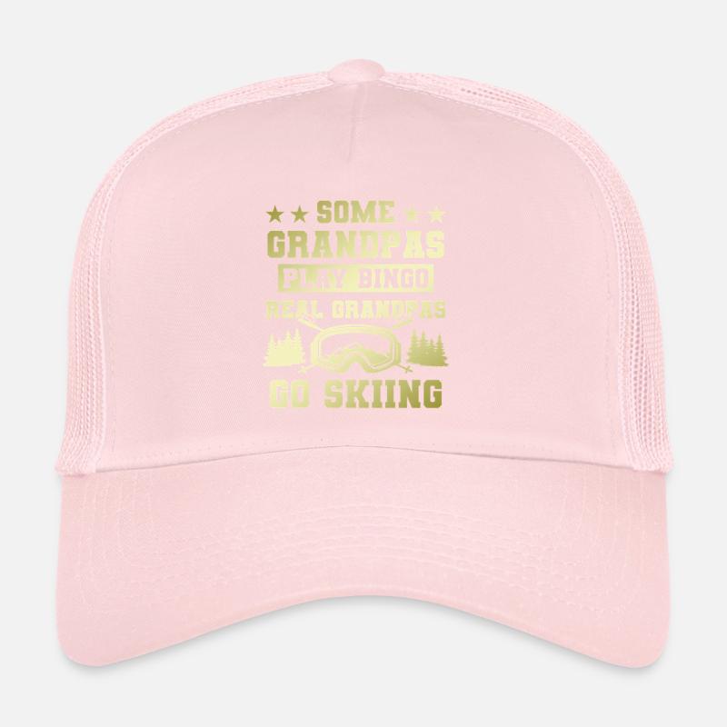 Dicton de ski de grand-père Casquette trucker 