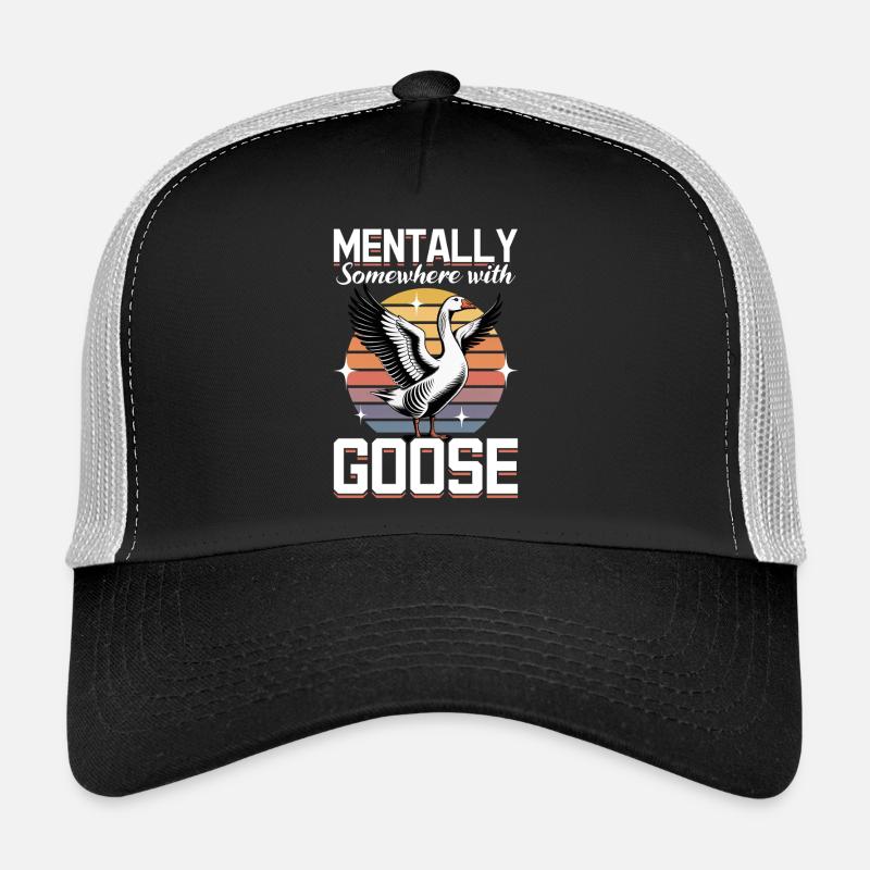 Funny Bird Goose Trucker Cap