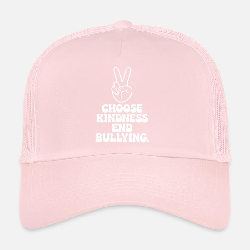 Wähle Freundlichkeit Beende Mobbing Trucker Cap
