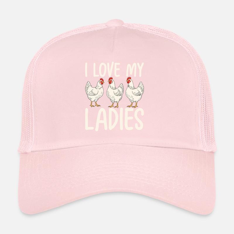 J’adore mes poules mesdames Casquette trucker 