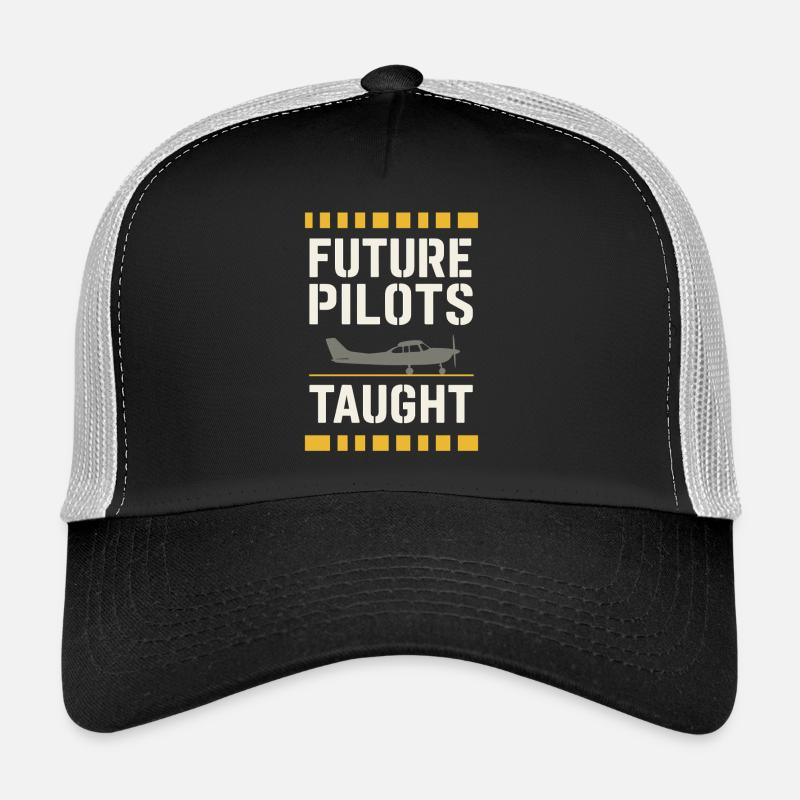 Instructeur de vol Cfi Pilote Instructeur d’aviation Casquette trucker 