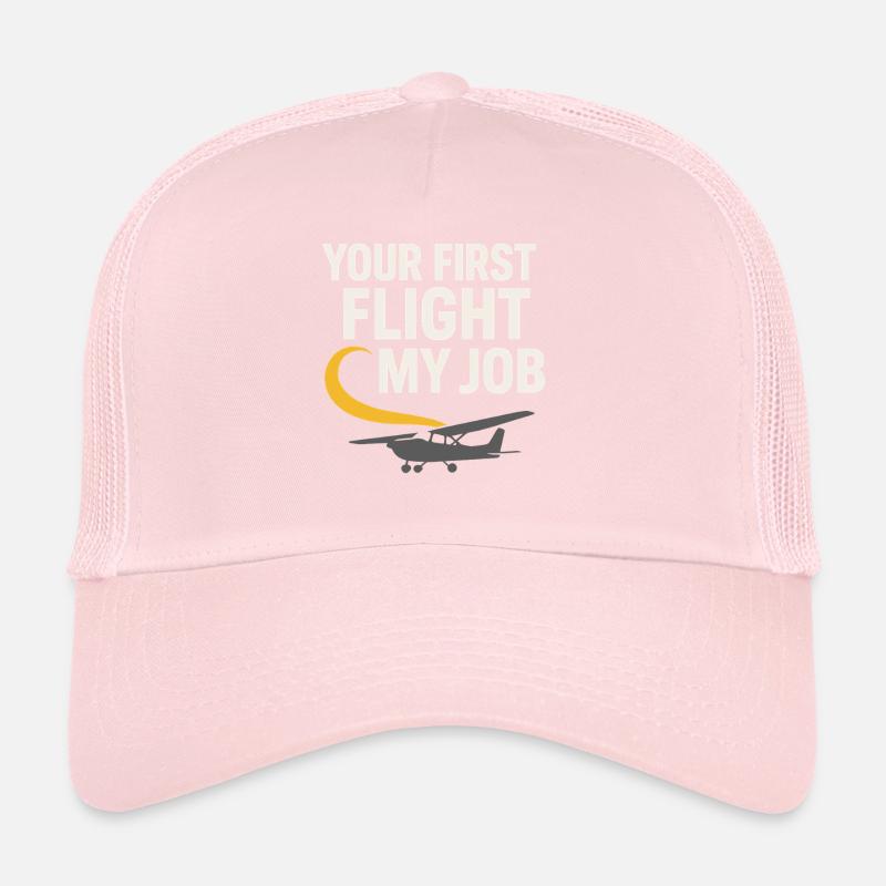 Fluglehrer Cfi Pilot Luftfahrtlehrer Trucker Cap