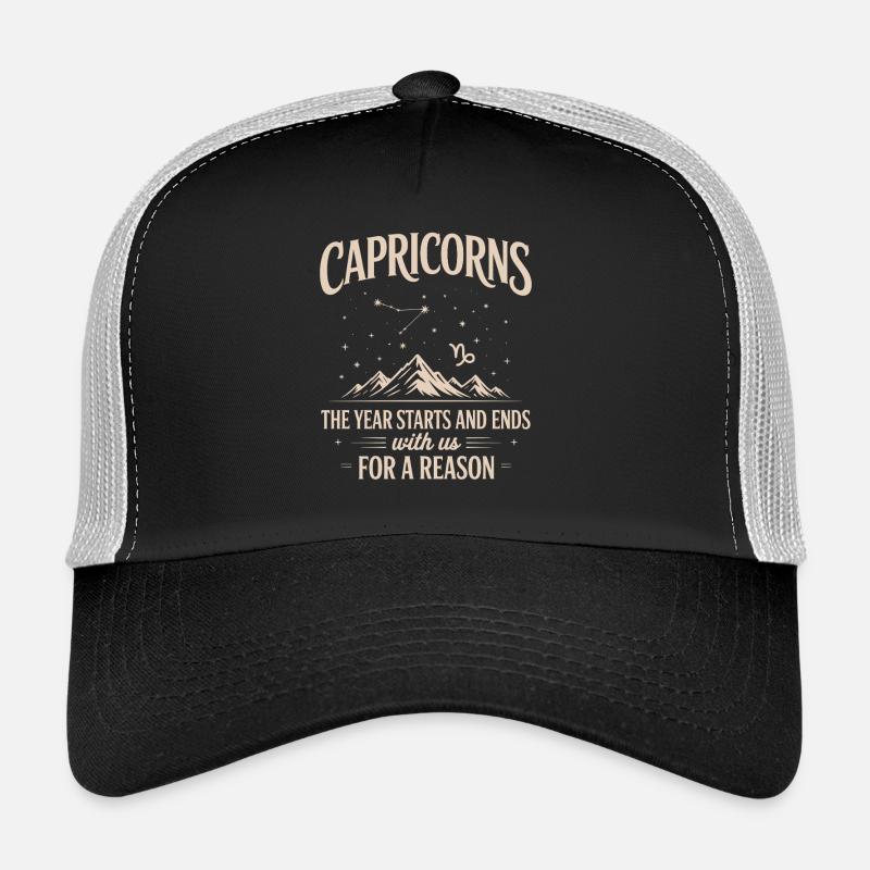Signe du zodiaque Capricorne Casquette trucker 