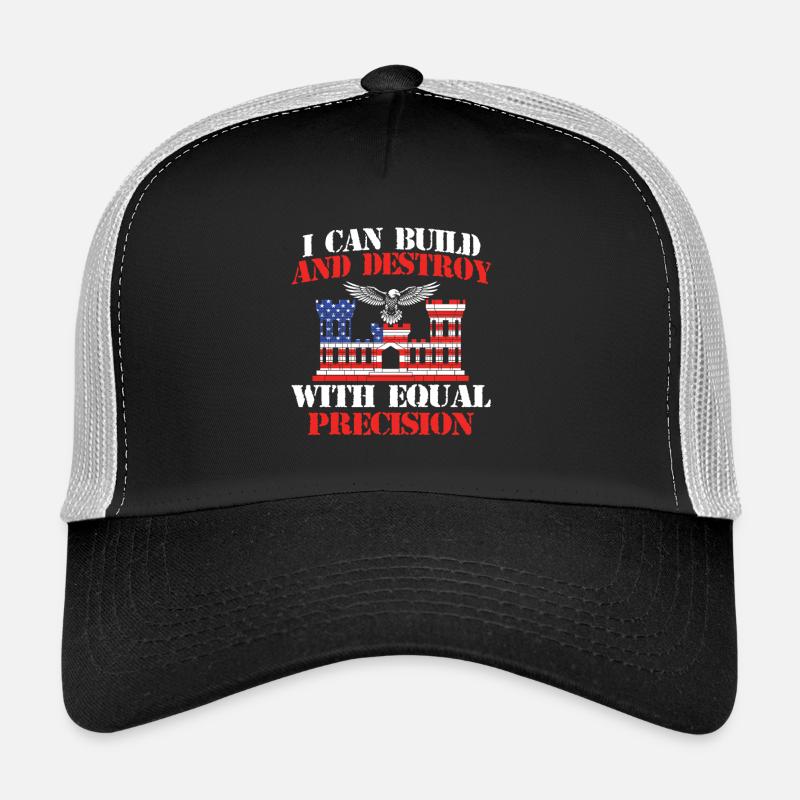 Construisez et détruisez avec Precision Combat Engineer Casquette trucker 