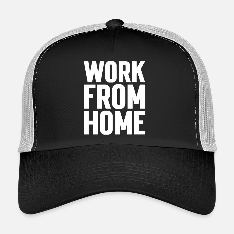 Travail À Domicile Motivant Tee Casquette trucker 
