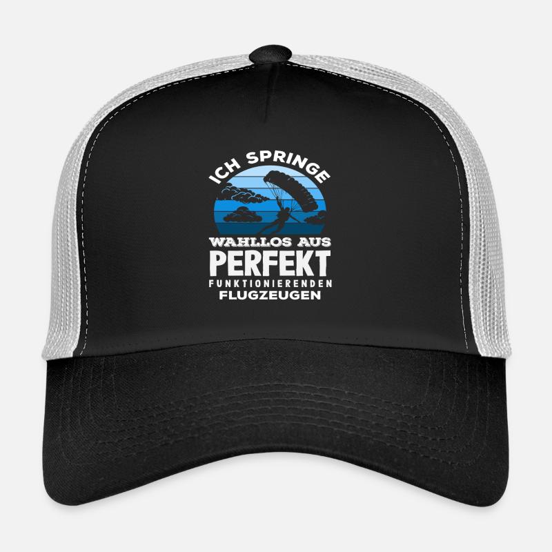 Skydiving Adrenaline Junkie Perfect Trucker Cap