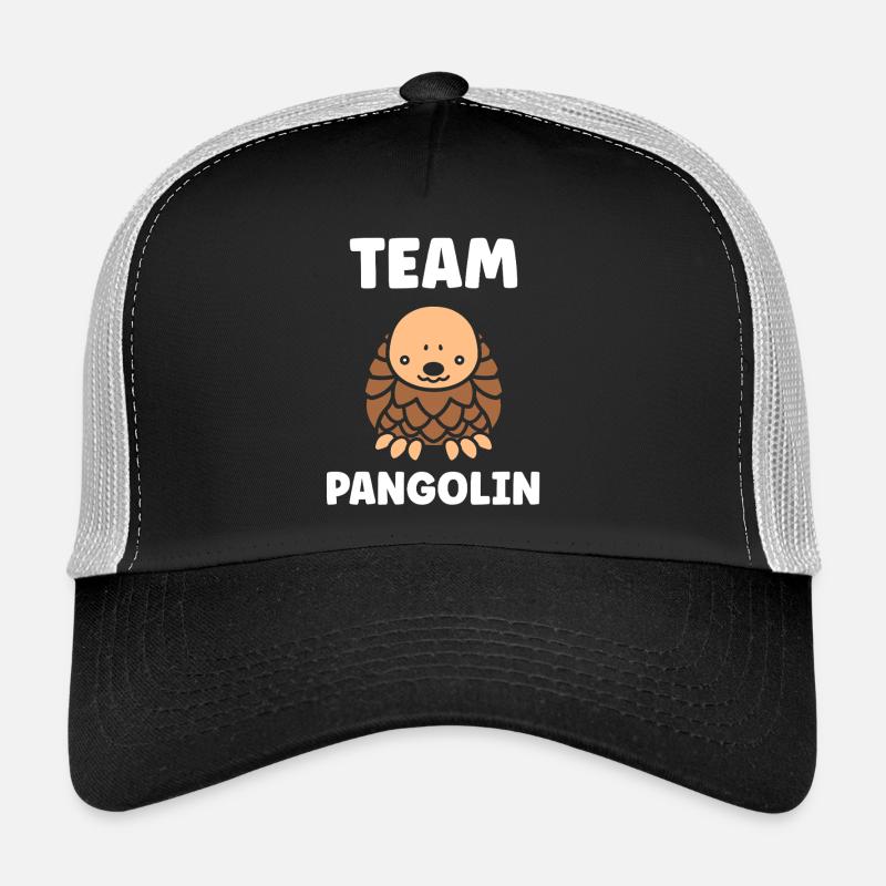 Pangolin Team Niedliches Maskottchen Trucker Cap