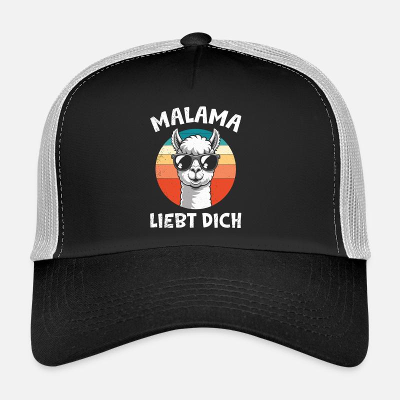 Bald Mama MALAMA LIEBT DICH Lustiges Trucker Cap
