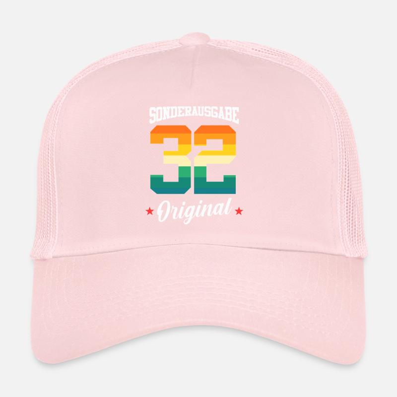 32 Geburtstag Trucker Cap