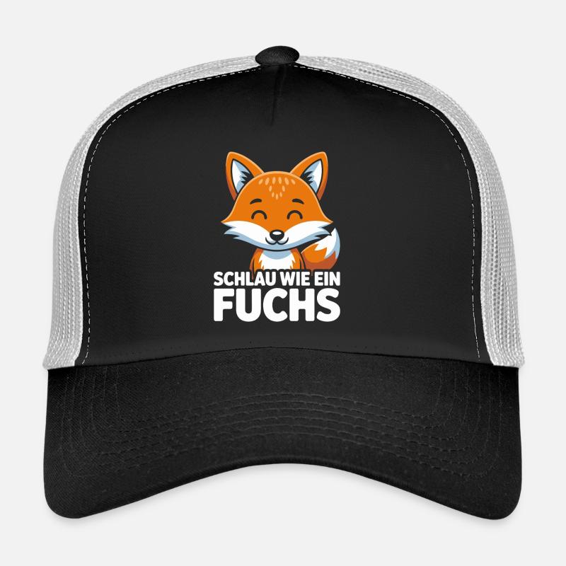 Smart as a fox Cute fox Trucker Cap