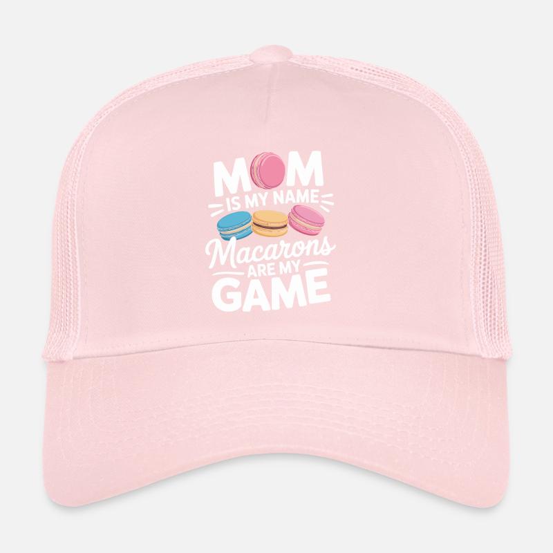 Macaron Desserts Français Casquette trucker 