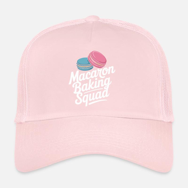 Macaron Desserts Français Casquette trucker 
