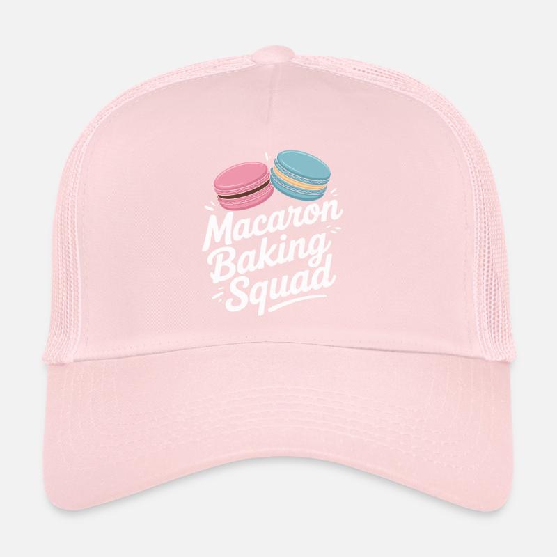 Macaron Desserts Français Casquette trucker 