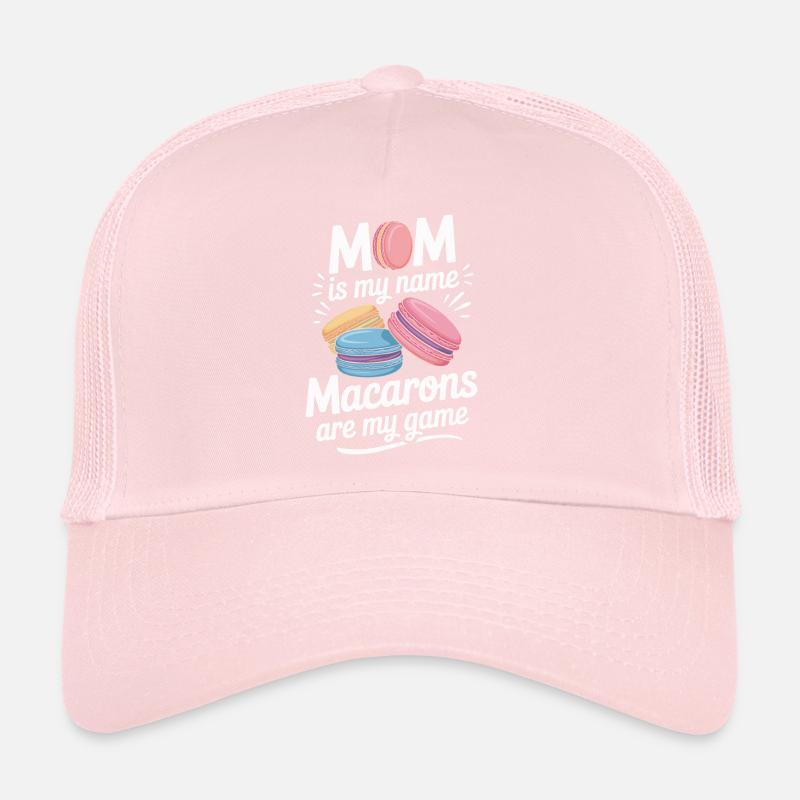Macaron Desserts Français Casquette trucker 