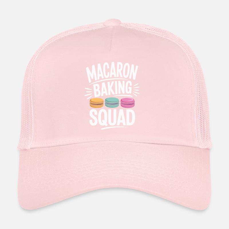 Macaron Desserts Français Casquette trucker 