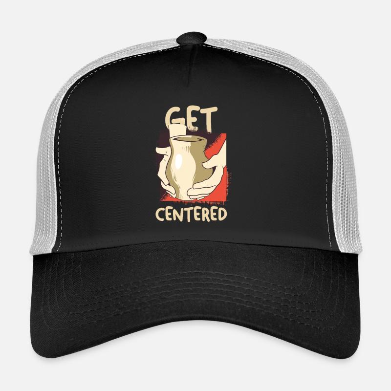 Get Centered Coffee Moment Trucker Cap