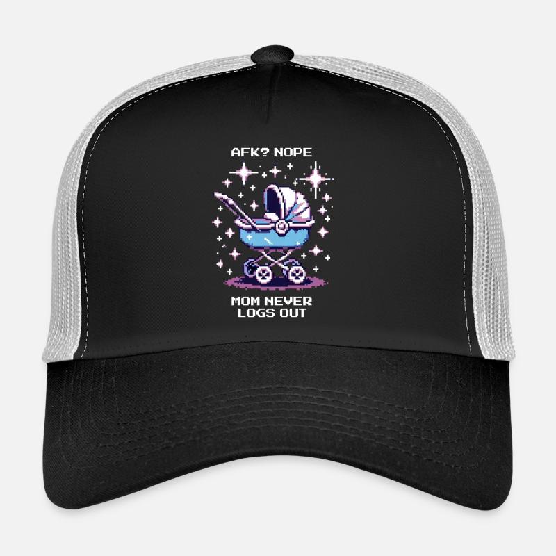 L’AFK ? Maman ne se déconnecte jamais | Gamer Maman, Parents Casquette trucker 