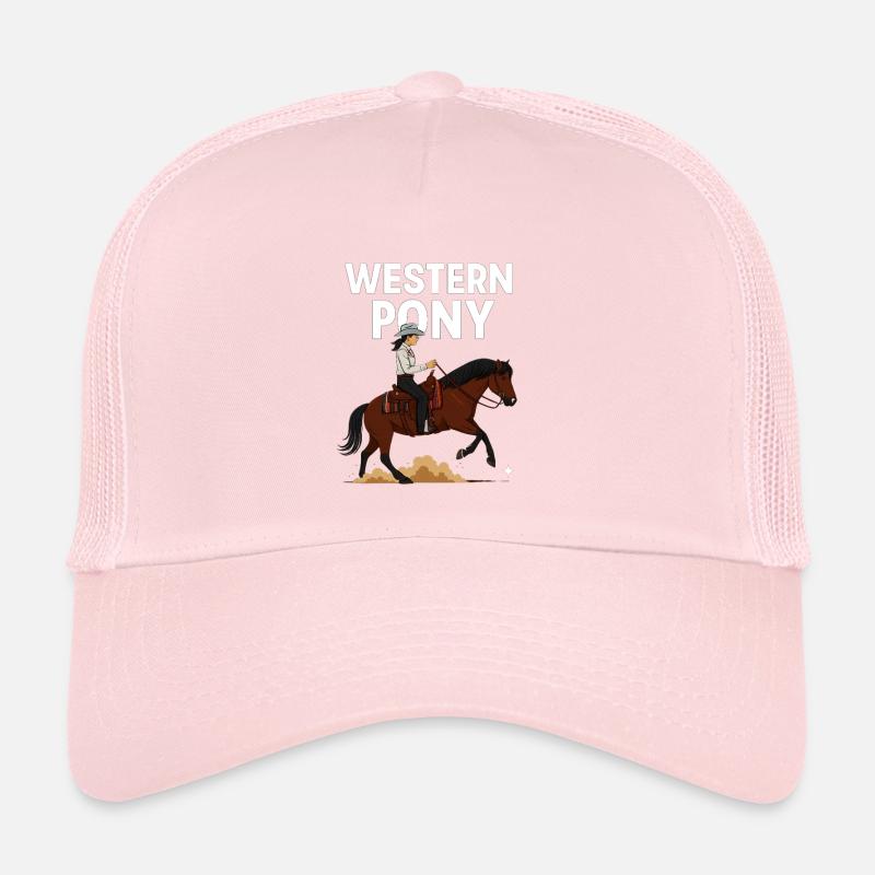 Cavalier de poney western Casquette trucker 