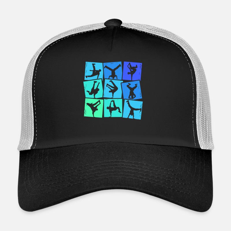 Breakdance Breakdancer Breakdancing Kinder Jungen Trucker Cap