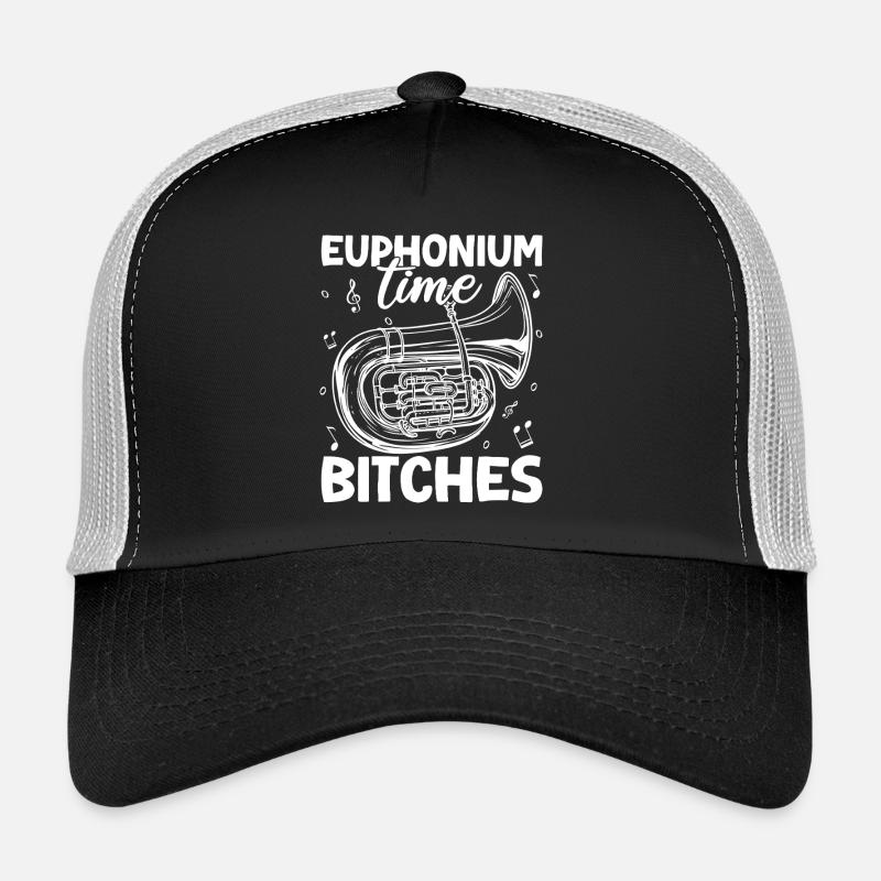Baritone Player Time Bitches Euphonium Trucker Cap