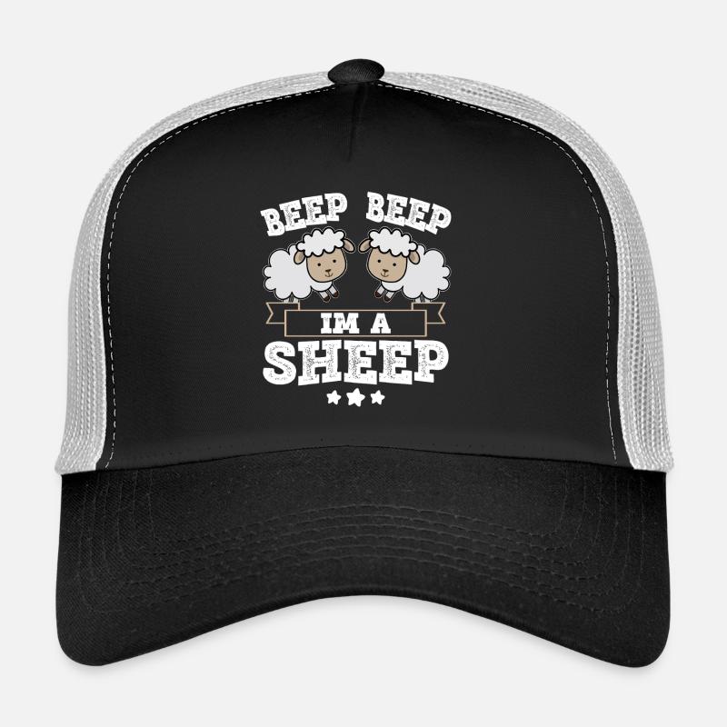 Beep Beep Im A Sheep Trucker Cap