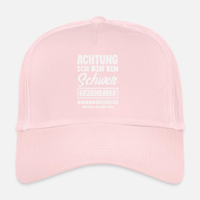 Ich gehe Bogenschießen Trucker Cap