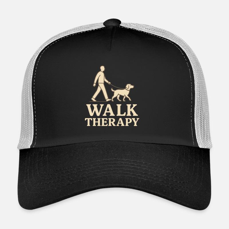 Walk Therapy – Dog Walk Design Trucker Cap