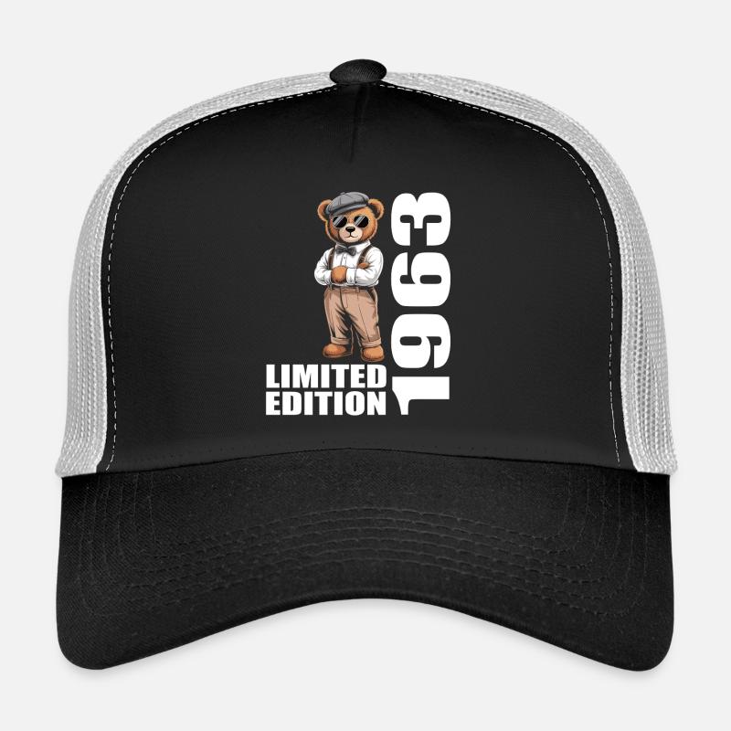1963 Édition limitée Ours Anniversaire 1963 Casquette trucker 