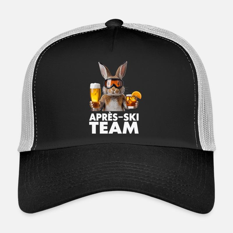 Équipe de lapins après-ski Casquette trucker 